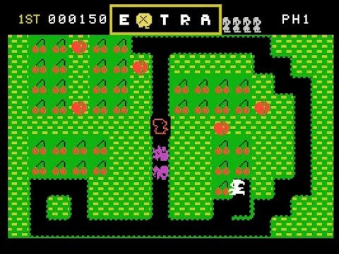 Mr. Do! On The ColecoVision - Quick gameplay screens!