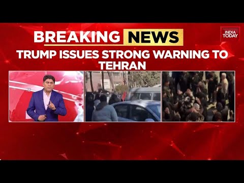 Iran Protests Erupt As Currency Rial Crashes, Trump Warns 'The Regime' | India Today
