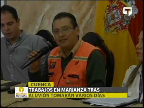 Trabajos en Marianza tras aluvión tomarán varios días