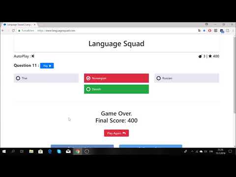 Language Squad # 2