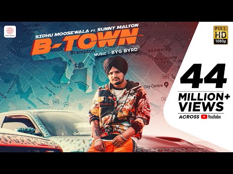 Poster b town lyrics – sidhu moose wala | brampton