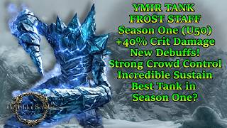❄️ Ymir Warden META Tank Build! Season One (U50) | Elder Scrolls Online Guide! ❄️ Class Mastery!