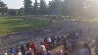 preview picture of video 'City Championship Track Meet 4 x 100 Metres Relay'