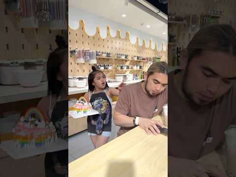 May cake din pala si Daddy!🤣 Idim Diy Bakery. #alyonabaquial #funny #funnyshorts #cute #shorts #fyp
