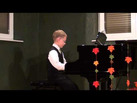 Kacper Czech lat 8 - Polka Włoska Siergieja Rachmaninowa