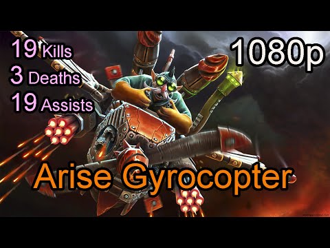 Arise Gyrocopter vs Miracle Full Ranked Full Game