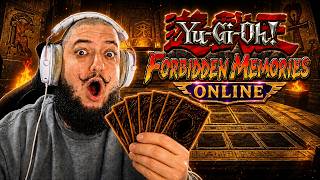 MEU DEUS!! YUGIOH! FORBIDDEN MEMORIES ONLINE!!! JOGUE AGORA!!!
