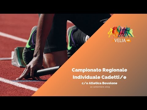 Atletica Leggera - Campionato Regionale Individuale Cadetti/e