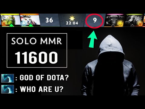 WORLD RECORD 11600 MMR Highest Ever In History Most Unreal Impossible Game Comeback Ever Dota 2
