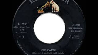 1959 HITS ARCHIVE: Oh! Carol - Neil Sedaka