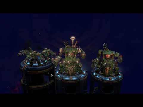 Orks vs Space Marines, 3v3, Hard AI - Warhammer 40K: Dawn Of War 3