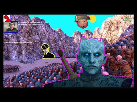 Battle simulator - 500 Soldiers vs 2500 Zombies - WHO WINS?
