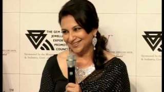 Sharmila Tagore as Show Stopper at IIJW Jewellery Fashion Show