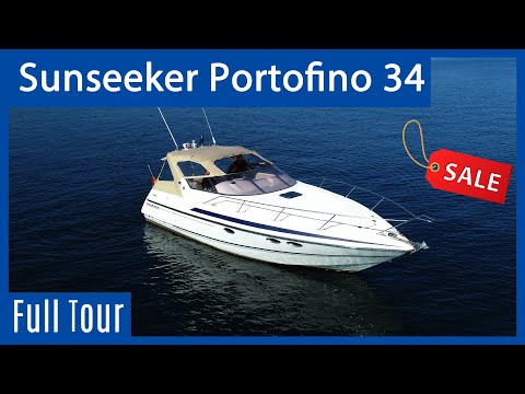 Sunseeker Portofino 34 motoryacht for sale in Northern Germany