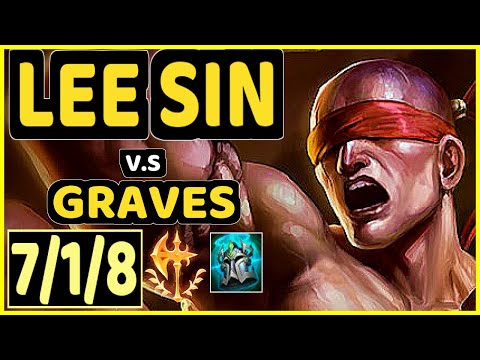 ANDA (LEE SIN) vs GRAVES - 7/1/8 KDA JUNGLE CHALLENGER GAMEPLAY - NA