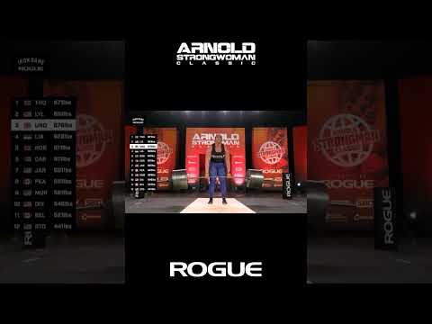 Lucy Underdown kämpft um 676 LB / 307 kg und einen neuen Rogue-Rekord im Elephant Bar Deadlift de...