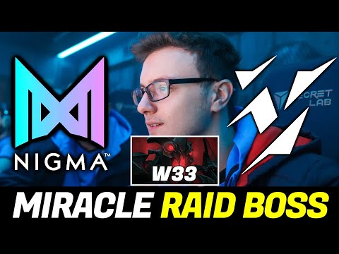 Unexpected W33 SF & RAID BOSS Miracle — NIGMA vs VIKIN.GG