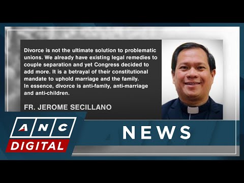 CBCP: Absolute divorce bill anti-family ANC