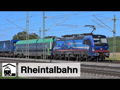 That's something to marvel at: Rhine Valley Railway including ICE S, Railadventure, Rolling Highway