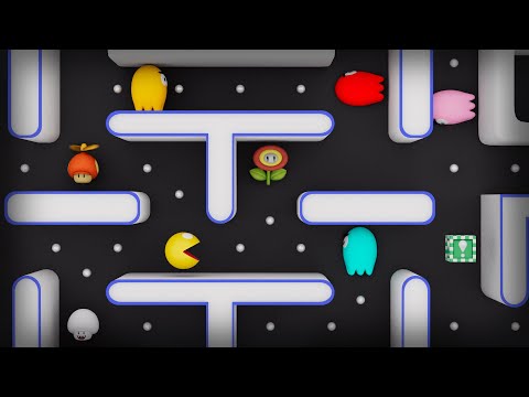 If Pacman had Super Mario power ups