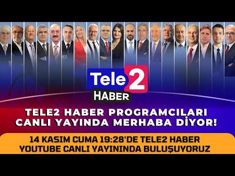 Tele2 Haber ilk canlı yayını yarın akşam 19.28'de!