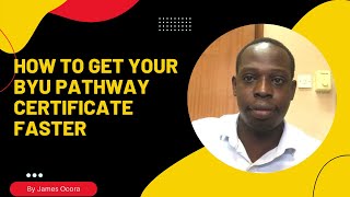 How to get a BYU Pathway Certificate Fast with these tricks