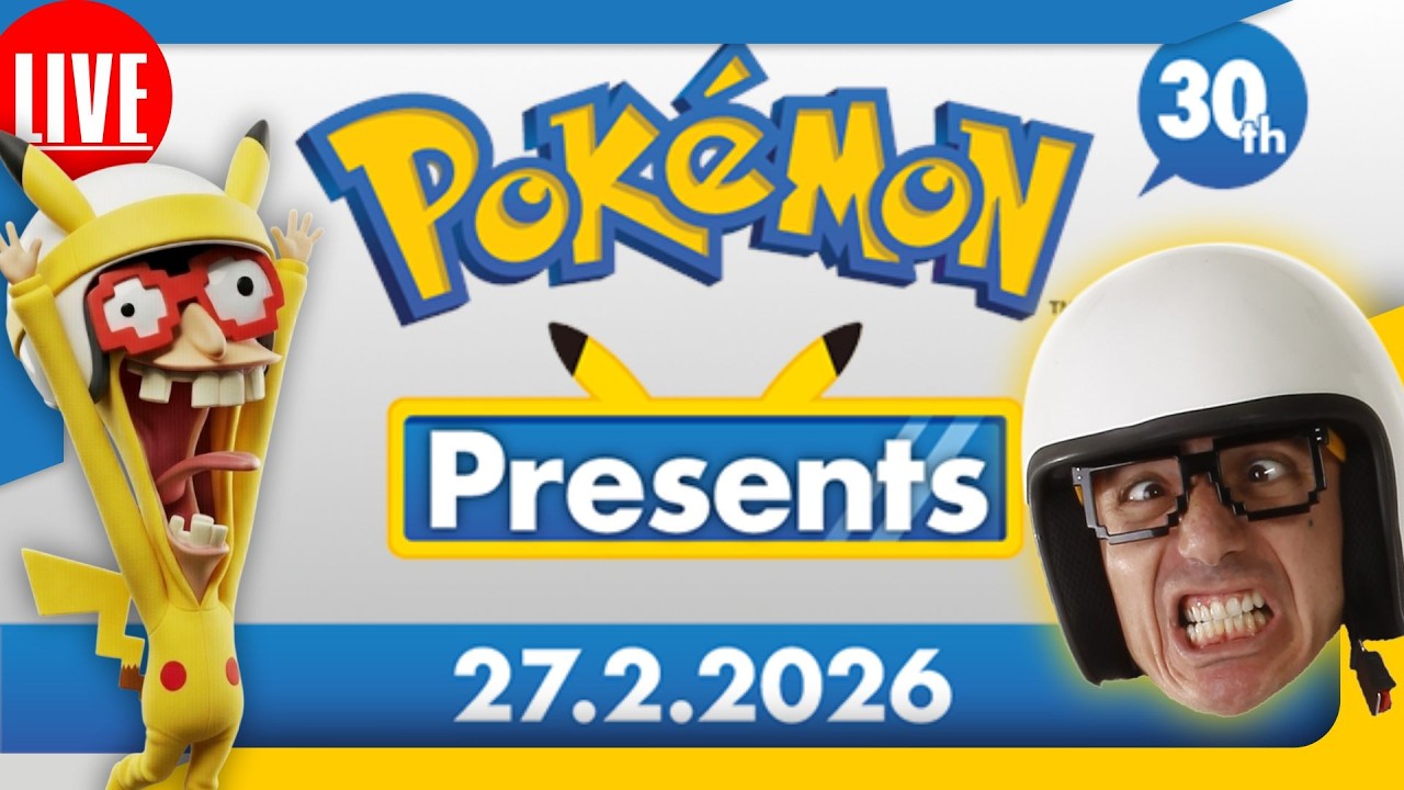 🎮🚨 AO VIVO -  Pokémon Presents - É MUITA ALEGRIA #PokemonPresents