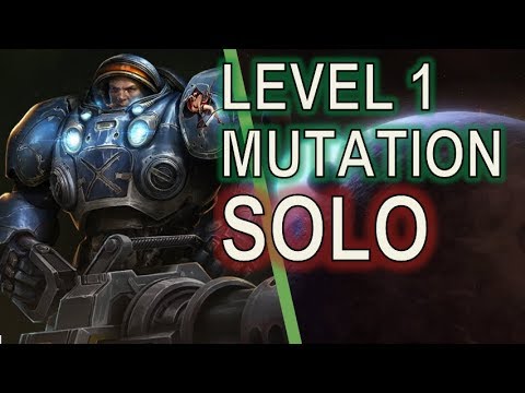 Starcraft II: Tychus Level 1 Mutation Solo. I may have gone completely bonkers.