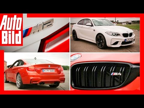 Drag Race  BMW M2 vs BMW M4 Competition Test/Review