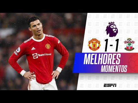 Gols e lances de Manchester United x Southampton