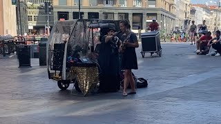 Feeling Good - Nina Simone (Busking cover)