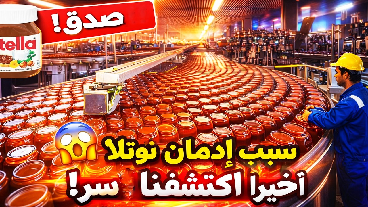 دخلنا مصنع نوتيلا… والنتيجة غير متوقعة!