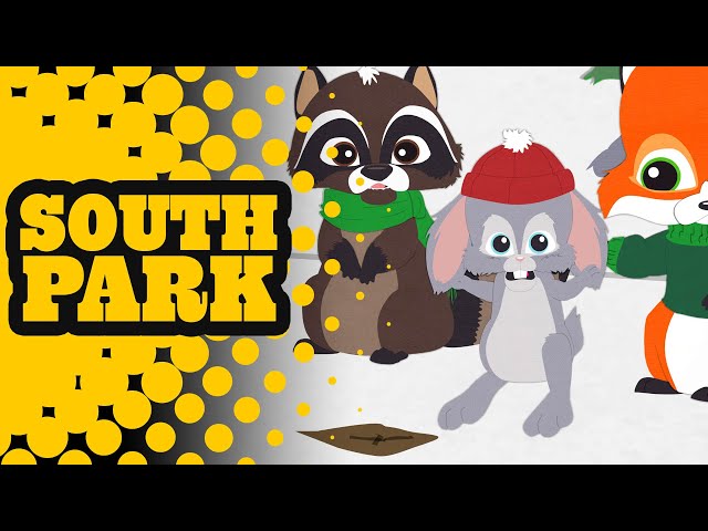 Vídeo relacionado con South Park Hail Satan! Evil Woodland Animals Pentagram Sudadera con Capucha