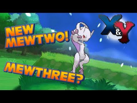 Pokémon X and Y - New Mewtwo Form or Mewthree? Pokémon Analysis