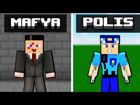 MİNECRAFT AMA MAFYA VS POLİS! 😱 - MİNECRAFT