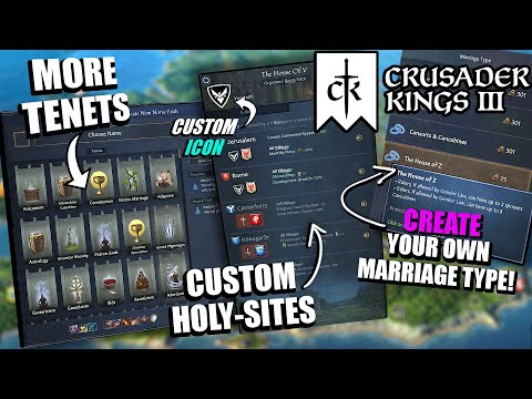 The Ultimate Custom / Modded Religion Guide For Crusader Kings III / Faith Tutorial