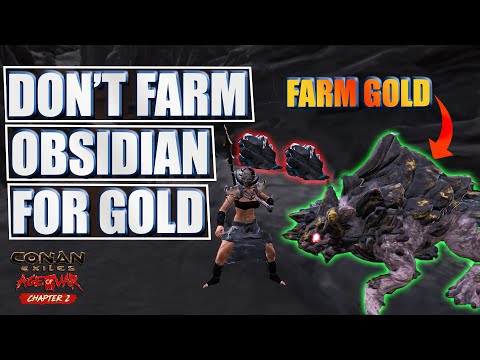Best Way To Get A lot Of Gold -Gold Ore Locations In Conan Exiles :Conan Exiles Age Of War Chapter 2