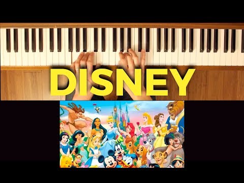 Alice in Wonderland (Disney) [Easy-Intermediate Piano Tutorial]