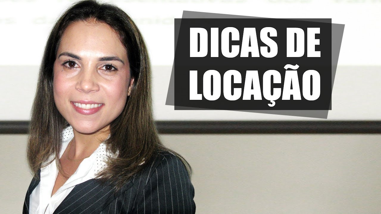 Dicas de Locação - Marina Maria Bandeira de Oliveira