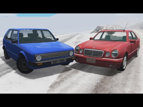 Realistic Car Crashes 44 - BeamNG Drive