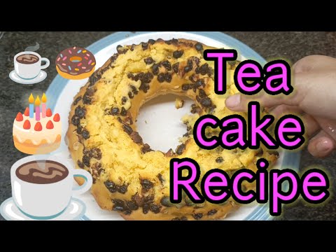 Tea cake Recipe by yumna foods channel // Keshmish badam mix cake.