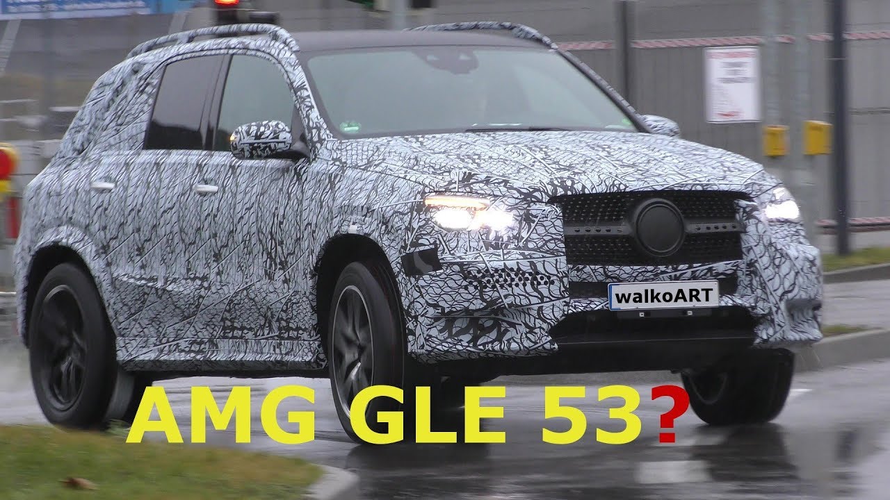 2019 Mercedes-AMG GLE53 im Verkehr gesichtet, wirkt wie ein Hybrid-Rohling 2019 Mercedes-AMG GLE53 im Verkehr gesichtet, wirkt wie ein Hybrid-Rohling