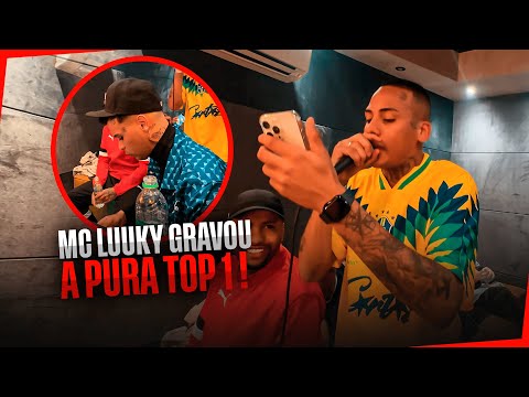 MC LUUKY DEIXOU A PURA, MC DANIEL ENCOSTOU NA SESSÃO