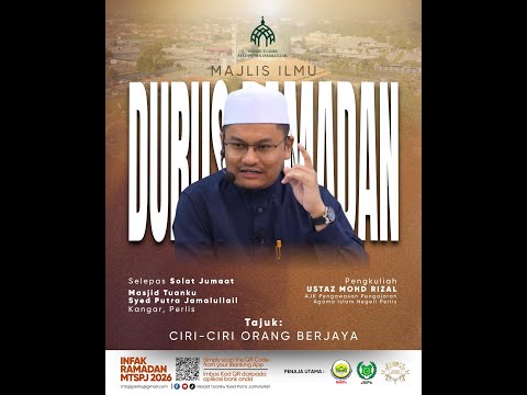 (LIVE) 27-02-2026 Ustaz Rizal Azizan : Ciri-Ciri Orang Yang Berjaya