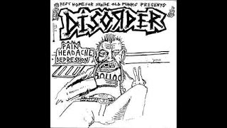 Disorder ‎– Pain Headache Depression 7" (1994) [VINYL RIP] *HQ AUDIO* *RE-ENGINEERED*