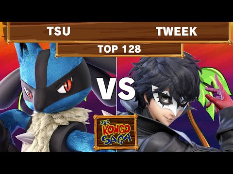 2GG Kongo Saga - TSM | Tweek (Joker) Vs Tsu (Lucario) Top 128 Winners - Smash Ultimate