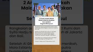 Maia Estianty Doakan Dul Jaelani Menyusul Nikah, Tissa Biani Beri Jawaban Mengaminkan