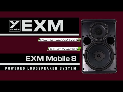 Yorkville EXM Mobile 8 Battery Powered Portable PA