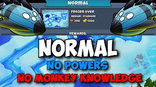 BTD6 Vortex Normal Tutorial | No Hero + No Monkey Knowledge | Frozen Over