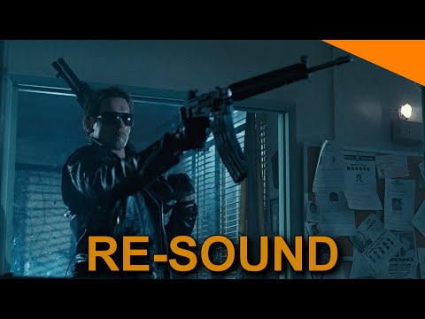 THE TERMINATOR - Police Station Shootout【RE-SOUND🔊】